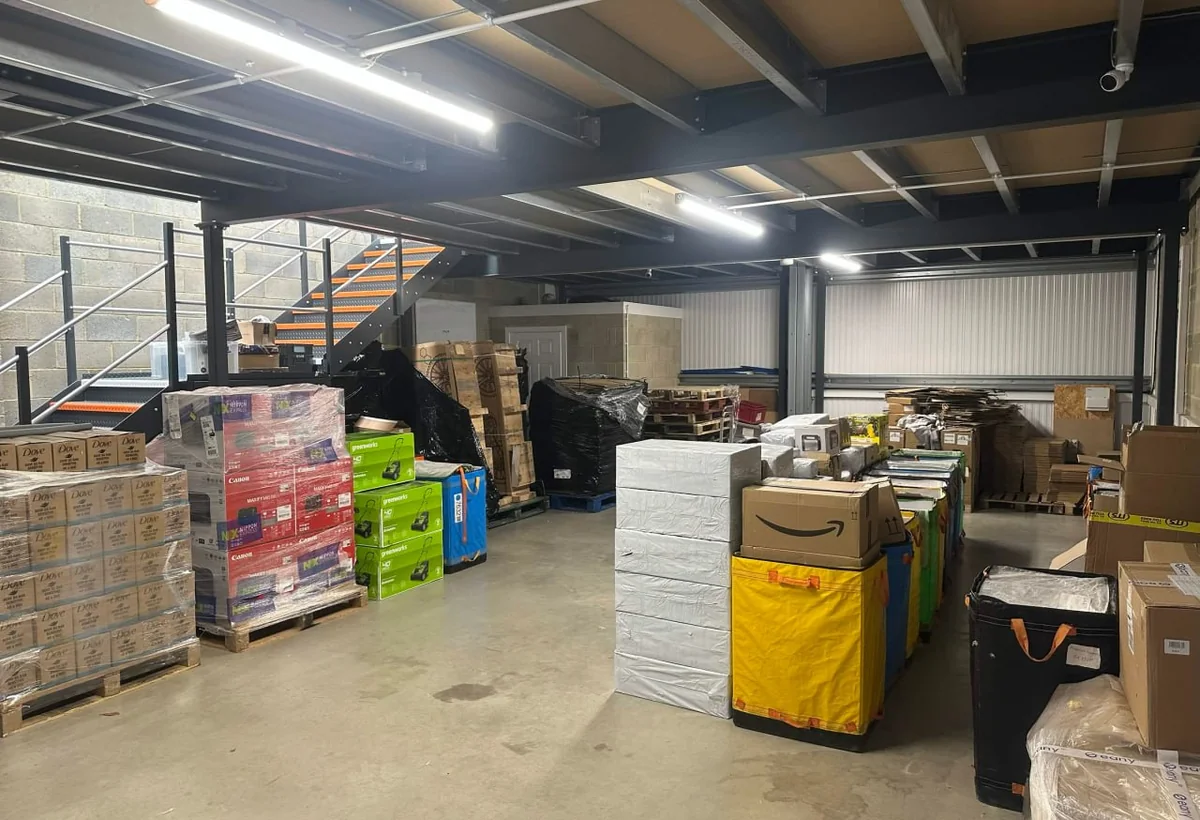 All Things Prep warehouse stock flow for removals and re-prep
